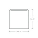 Fehér zacskó, 21,5x21,5 cm - Elviteles papírzacskók - Doremi csomagolóanyag webáruház