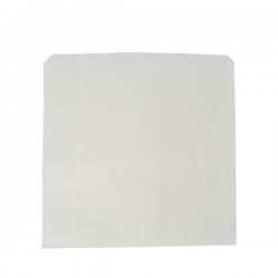Fehér zacskó, 21,5x21,5 cm