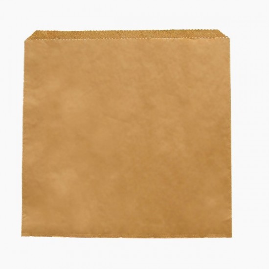 Barna zacskó, 31x31 cm - Elviteles papírzacskók - Doremi csomagolóanyag webáruház