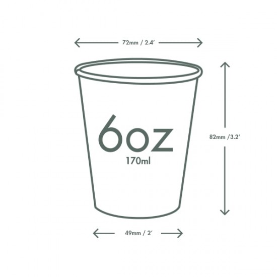 1,7 dl-es barna kávés pohár - Barna poharak - Doremi csomagolóanyag webáruház