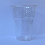 PLA víztiszta pohár-3 dl ( 1 csomag / 50 db)