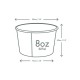 2,3 dl-es leveses tál - Fehér leveses tálak - Doremi csomagolóanyag webáruház