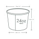 6,8 dl-es leveses tál - Fehér leveses tálak - Doremi csomagolóanyag webáruház