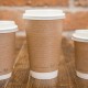 4,7 dl-es barna, dupla falú kávés pohár - Barna (kraft) poharak - Doremi csomagolóanyag webáruház