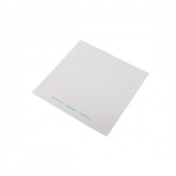 Átlátszó/fehér zacskó, 19x19 cm ( 1 csomag / 1000 db)