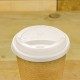 CPLA anyagú kávés pohártető - Fehér pohártetők - Doremi csomagolóanyag webáruház