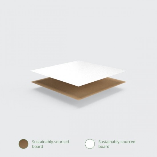 Nagy füles doboz - Papír ételhordók - Doremi csomagolóanyag webáruház